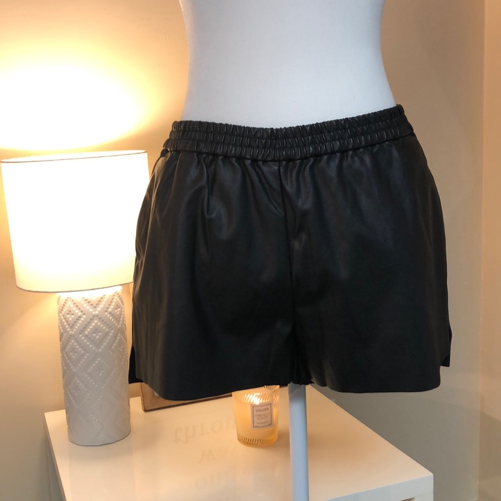 Pleather Shorts! Never worn!